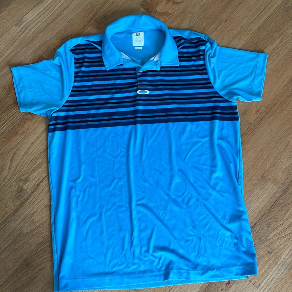 Oakley Light Blue Polo Shirt